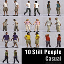 CASUAL PEOPLE- 10 STILL MODELS (MeCaS0002)