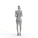 Professiona Woman | bman0345hd2o01p01s | Ready-Posed 3D Human Model (Woman)