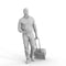 AXYZ Design | Traveling Man | cman0215hd2o01p01s | Ready- Posed 3D Human Model